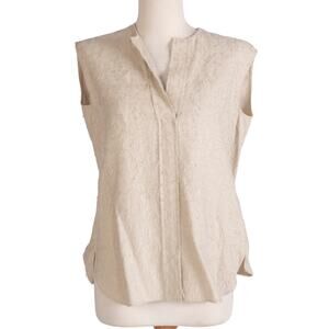 Fuzzy Sleeveless Top | Bust 40" | XS